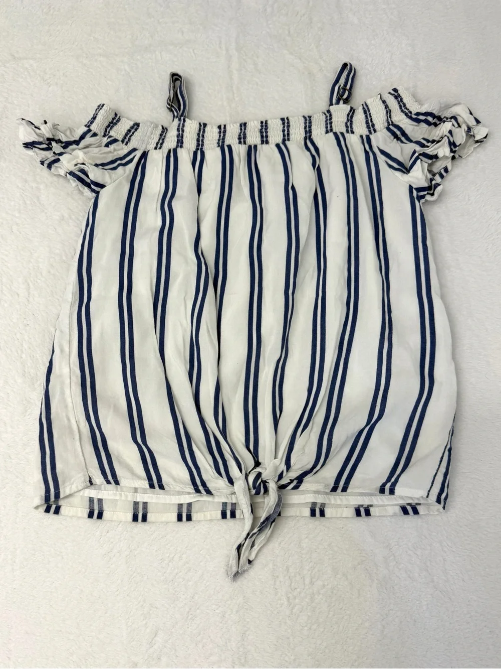 Abercrombie Kids Girls Top Lot Size 9/10 Floral Striped Summer Shirts Cami 3pc
